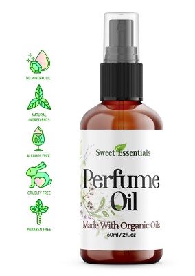 Clover Blossom | Fragrance  Perfume Oil | 2oz Made w/Organic Oils | Alcohol Free