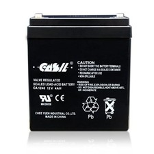 Casil Genuine CA1240 12V 4Ah SLA Alarm Battery