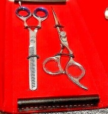 6" Professional Hair Cutting Japanese Scissors  Thinning Barber Shears Set Kit