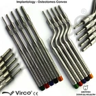 Dental Implantology Sinus Bone Elevation Osteotomes Convex Tip Set of 10 PCS