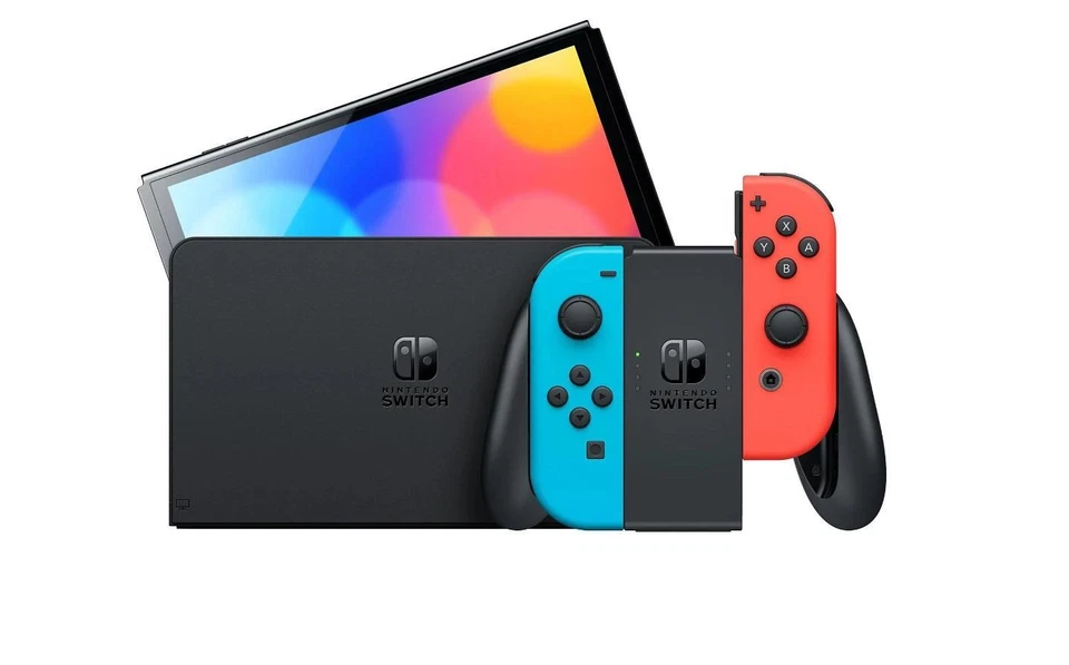 CONSOLE NINTENDO SWITCH OLED NERO BLU/ROSSO