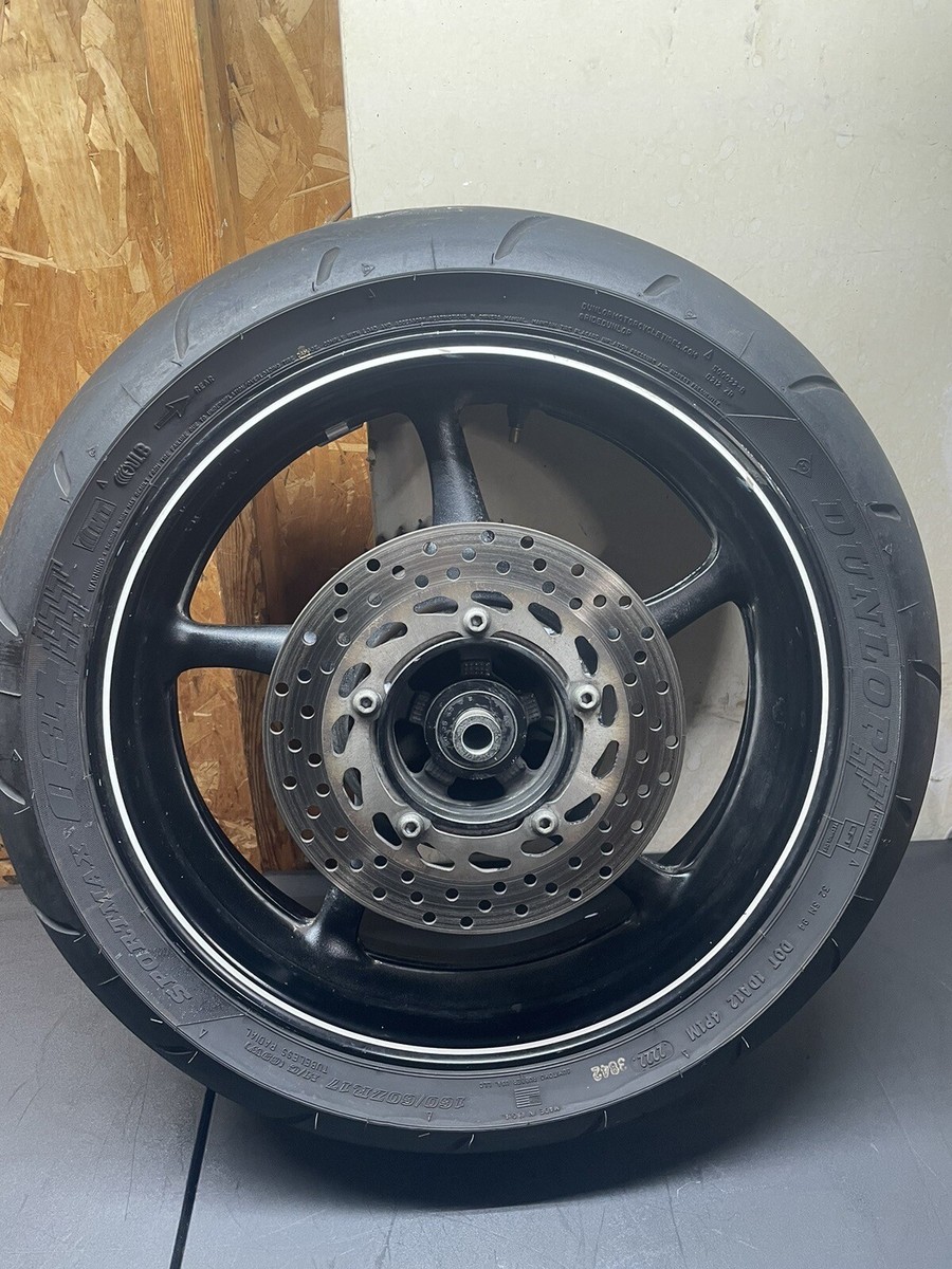 09-17 YAMAHA FZ6R FZ6 FZ 6 Rear Wheel Rim Tire 160/60 ZR17
