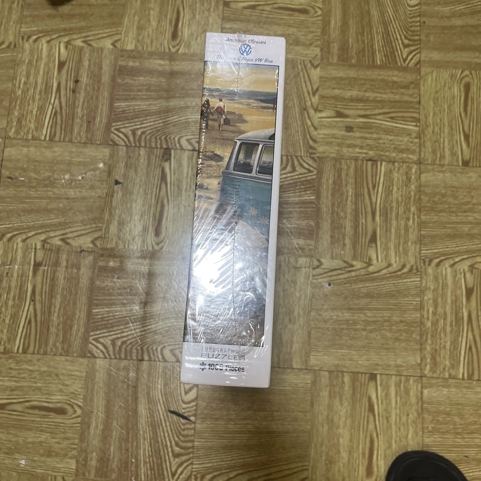 Eurographics The Love & Hope VW Bus Puzzle 1000 1963 Volkswagen American Classic Foto 2 de 4
