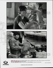 1998 Press Photo "Clay Pigeons" Movie Scene & Director David Dobkin - lrp81571