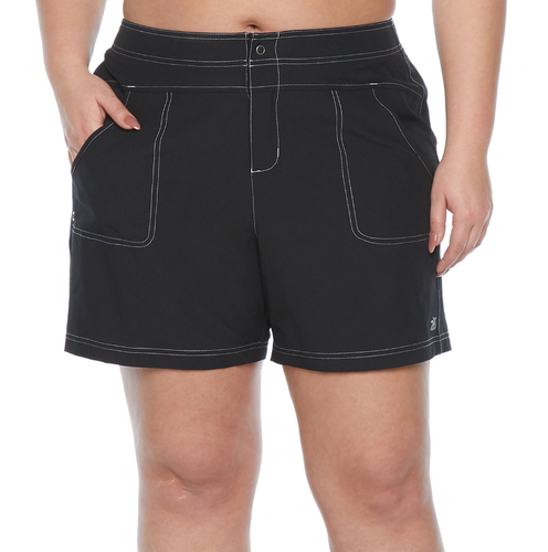 Zeroxposur Womens Swim Shorts Plus Size 