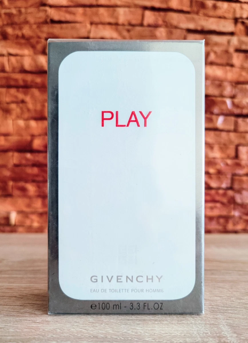 Givenchy Play For Men Eau de Toilette 100ml 3.3 fl oz New Sealed