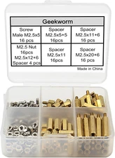 for Raspberry Pi Installation Tool 100 Pcs/Lot M2.5 Series Hex Brass Spacer/Stan