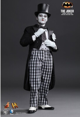 NEVER EXPOSED HOT TOYS DX 14 BATMAN 89 - VERSION JOKER MIME 1/6