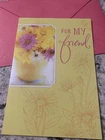 Happy Birthday For My Friend Special Friends 5”x7” Hallmark Greeting Card