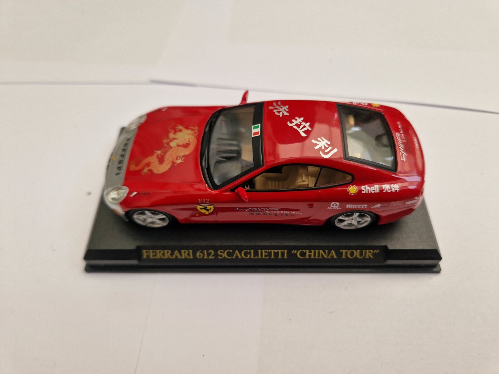 1/43 IXO Ferrari 612 Scaglietti China Tour Altaya Collection Model