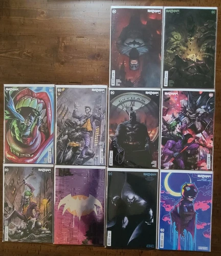BATMAN: #137 BESCH 139🔥141 GLITCH COVER🔥141-144 VARIANT COVERS DC COMICS NM+🔥