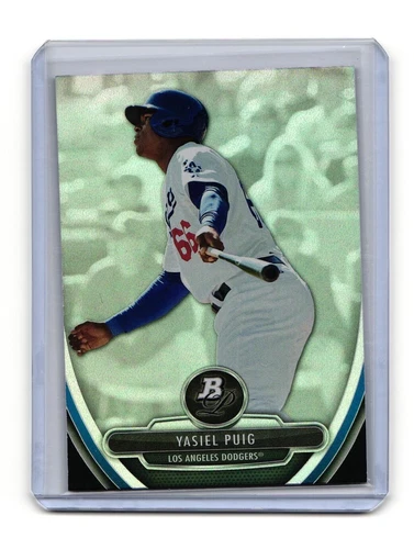2013 Bowman Platinum Prospects #BPP49 Yasiel Puig Los Angeles RC SKU#M1485