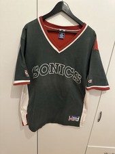 Champion Shooting Shirt Seattle SuperSonics Size L NBA 🏀🏀🏀 Retro Vintage