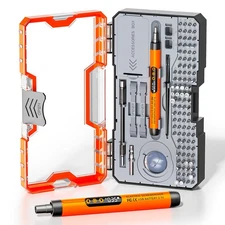 Electric Screwdriver Precision Screwdriver Set 120in1 Magnetic Bits Magnetic Sto