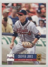 2005 Donruss Chipper Jones #95 HOF 7tj