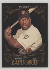 2021 Topps Allen & Ginter's X Kirby Puckett #146 HOF n1u