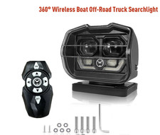 Suparee 60w Led Remote Boat Off-road Truck Searchlight 360 Wireless Spotlight Suparee 60w Led Remote Boat Off-road Truck Searchlight 360 Wireless Spotlight