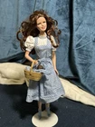 Judy Garland Dorothy Barbie Wizard of Oz Doll w/ Toto Basket Mattel Vintage