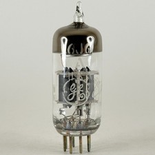 (1) Tested GE 6J6A Tube Code CW General Electric 6J6 A Medium Mu Twin Triode