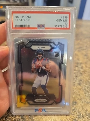 2023 Prizm CJ Stroud PSA 10 RC Rookie Card