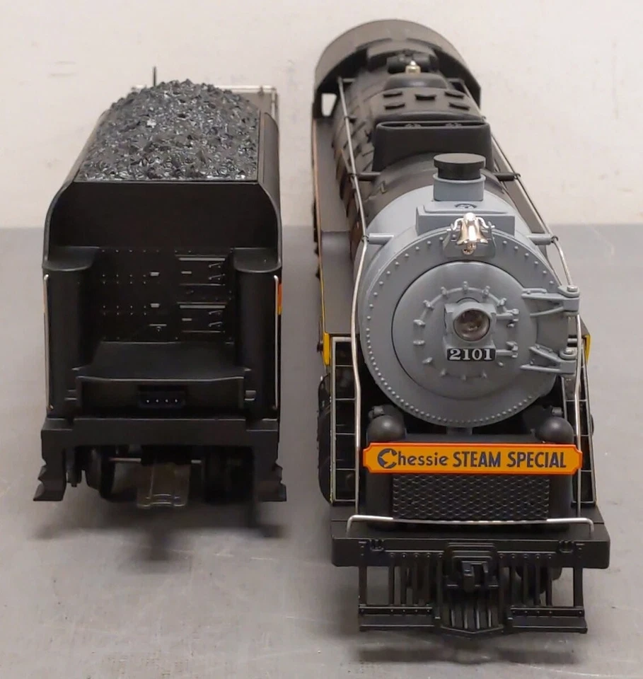 Lionel 6-18011 O Gauge Chessie 4-8-4 T1 Steam Locomotive & Tender #2101 LN/Box - Image 4 of 4
