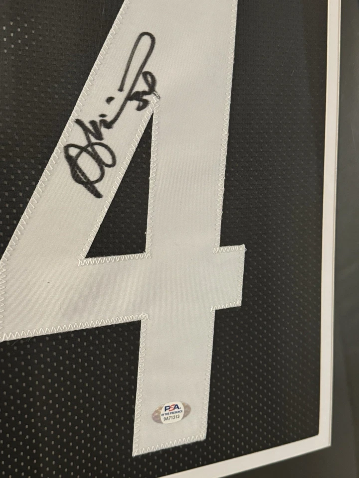 Camiseta firmada por DeAngelo Williams enmarcada con certificado de autenticidad PSA Pittsburgh Steelers negra automática Foto 3 de 3