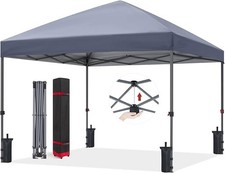 ABCCANOPY 3x3M Fully Waterproof Pop Up Gazebo With Upgraded Roller Bag, NEW 