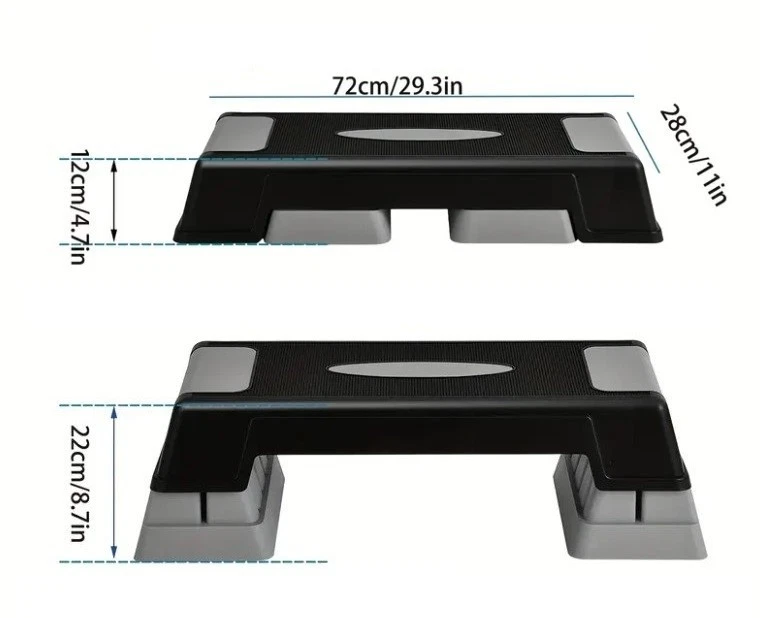 Aerobic Steppbrett Stepper mit Anti-Rutsch-Matte  -- Retourenware -- - Bild 4 von 4