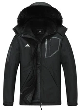 MOERDENG Women's Waterproof Snow Ski Jacket - Warm Winter Coat Insulated for ...