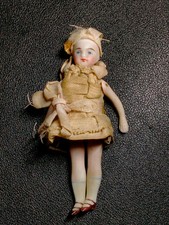 Ancienne Petite Poupée Mignonnette - Miniature 8cm - Collection