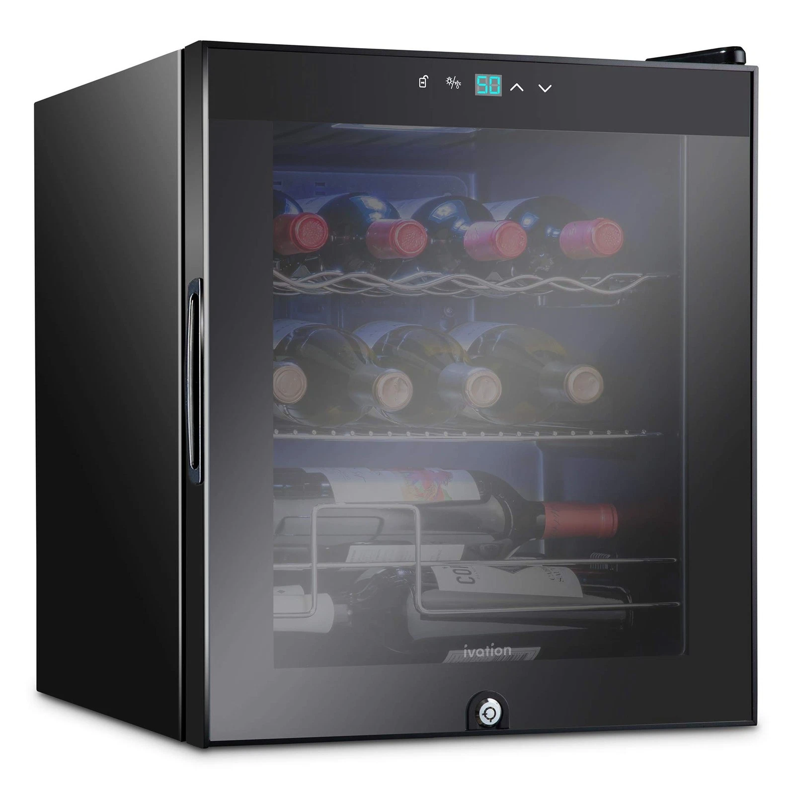 Ivation 12 Bottle Compressor Wine Cooler Refrigerator w/Lock | Large Freestan...
Opens in a new wind