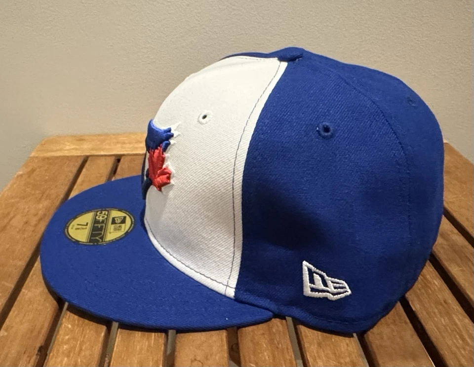 New Era Toronto Blue Jays 2025 World Series Patch 59fifty Cap Hat 7 3/8 NEW - Image 4 of 4