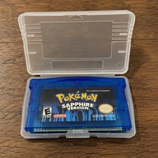 Pokemon Sapphire Version Game Boy Advance, 2003 Game Cartridge Tested Good US