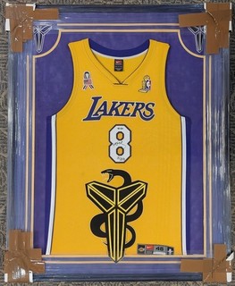 UDA Kobe Bryant Signed Nike Pro Cut Jersey w/ Champ Patch 15/208 AUTO COA