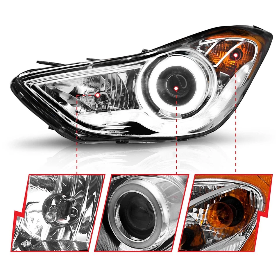 Anzo 121455 Juego de 2 Faros Faros de Conducción Faros Par Izquierdo y Derecho Foto 2 de 4