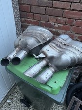 Audi S5 4.2 V8 Rear Exhaust Silencers Back Boxes OEM 8K0253611S B8 2008–2012