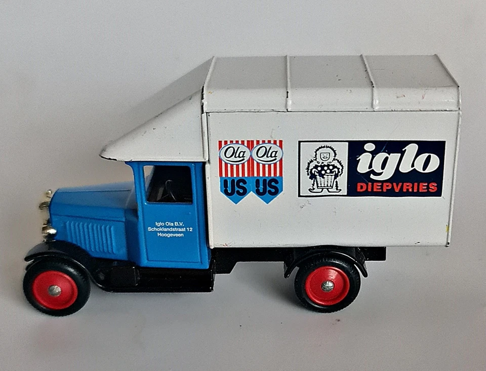 Authentic Lledo Morris Parcels Iglo Promotional Diecast Model Car Truck Toy UK - Image 2 of 4
