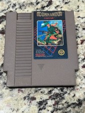 Commando CART ONLY for Nintendo NES + FREE US SHIPPING