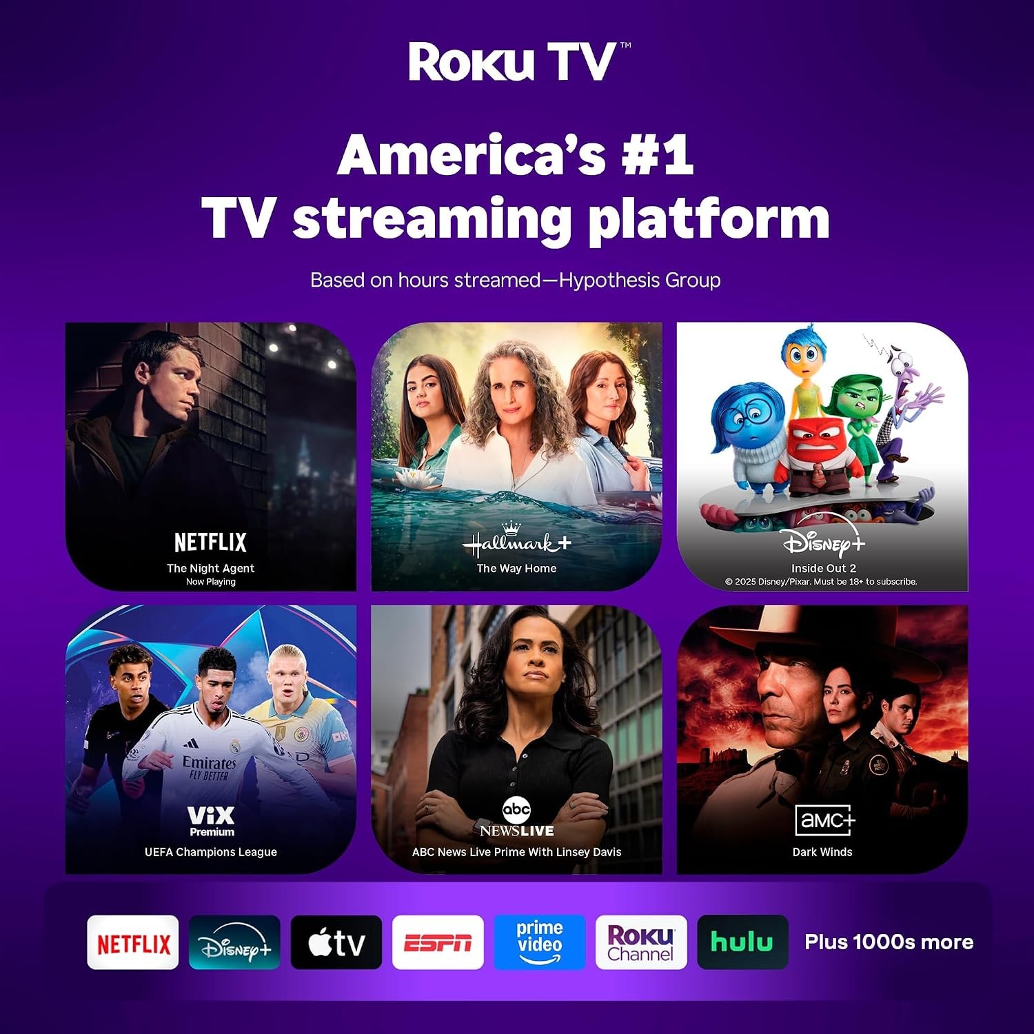 Aurzen Roku TV Smart Videoproiettore 1080P FHD Dolby Bluetooth 5G WiFi Netflix foto 2