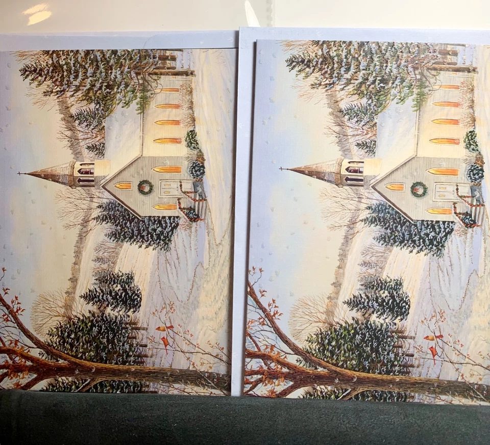 Set of 2! Christmas Cards! Gorgeous LANG Country Cheer - Image 4 of 4