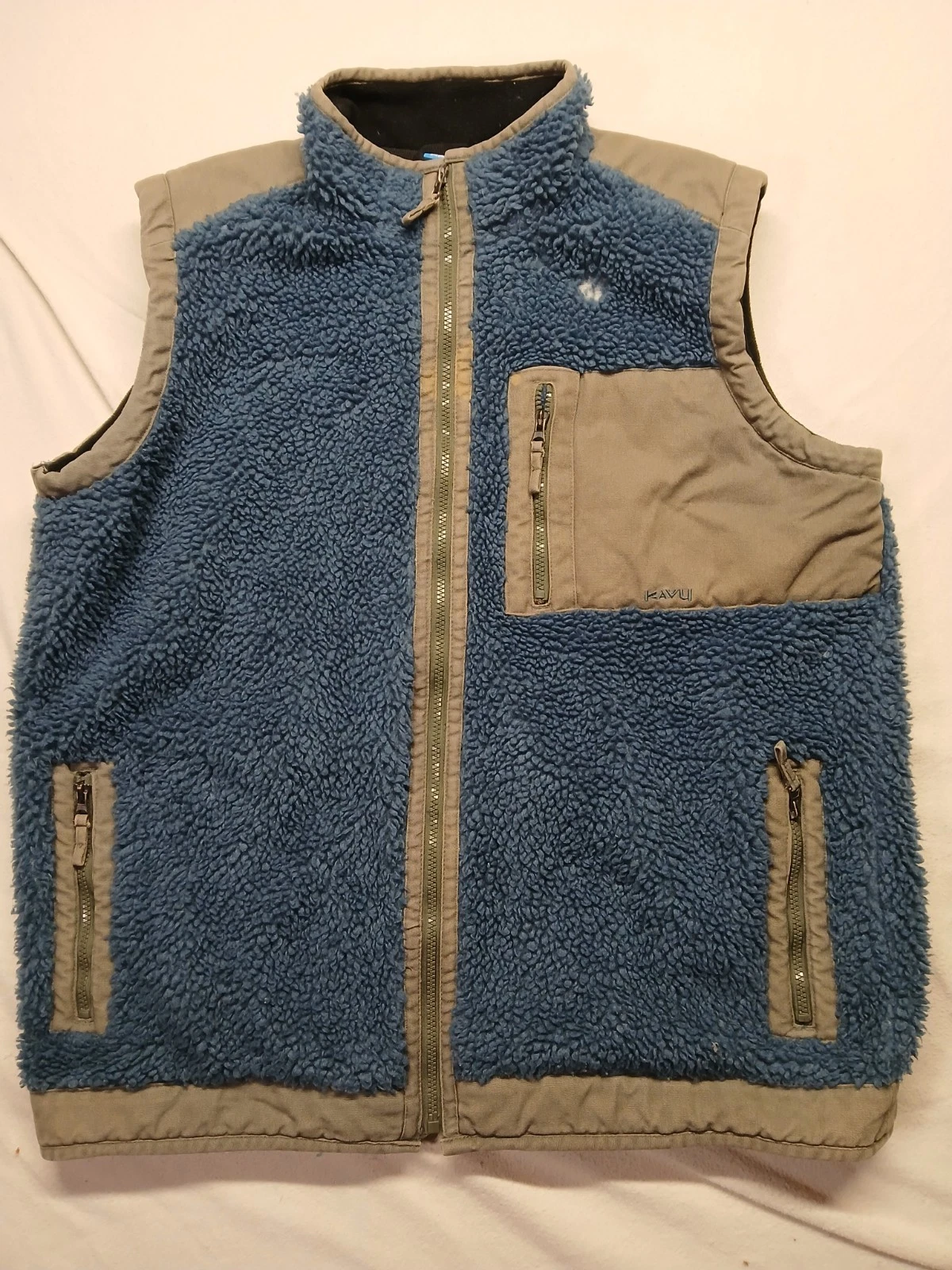 Kavu Fleece Sherpa Vest Mens Size XXL Outdoors Hiking