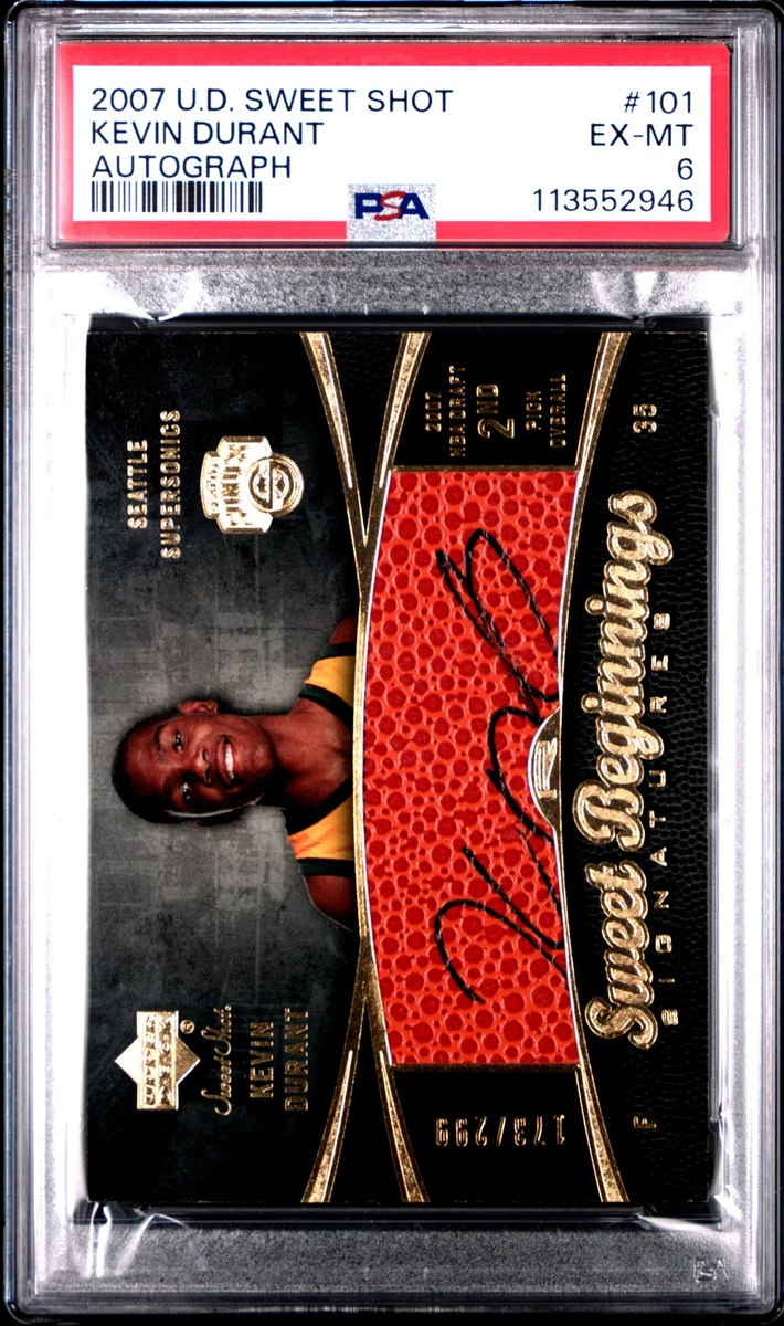 2007-08 Upper Deck Sweet Shot - Kevin Durant #101 for sale | eBay