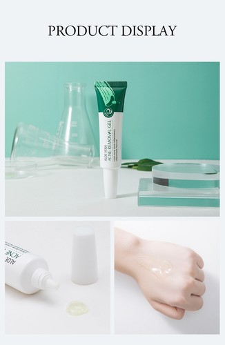 Gel de eliminación de puntos negros de aloe vera 20 g tratamiento de la piel crema facial - Imagen 3 de 15