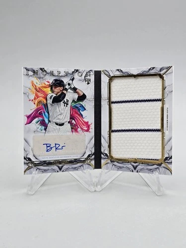 2025 Topps Inception Ben Rice #IARB-BR Auto Relic 22/25 Jersey Number Match (RC)