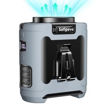 2025 Portable Waist Clip Fan 12000mAh Rechargeable, 6 Speeds 16000RPM Strong ...