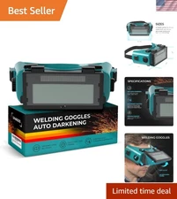 Welding Goggles Glasses Auto Darkening Solar Welders Helmet Eyes Gas Torch Cu...