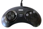 Original Controller MK-1653 For Sega Genesis Vintage Black Gamepad