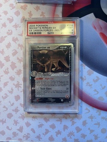 Rocket's Persian ex graded PSA 9 for sale on eBay