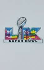  SuperBowl 60 Embroidered 4 Patch Iron On 