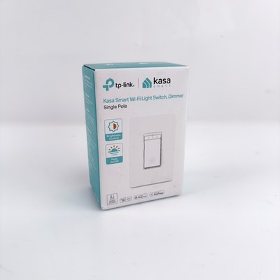 Kasa Smart Dimmer Switch HS220, Single Pole, Needs Neutral Wire, 2.4GHz